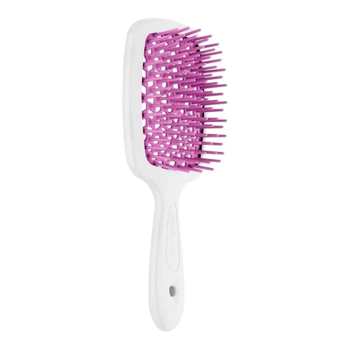 Pieptene Janeke Small Superbrush White & Fuchsia