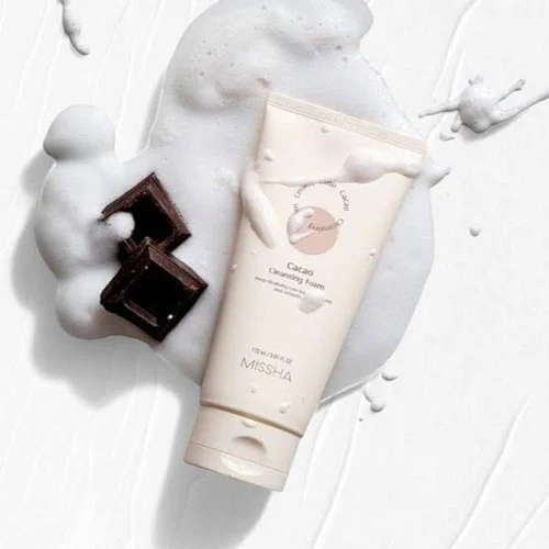 Spuma p/u curatarea fetei MISSHA Creamy Latte Cacao Cleansing Foam 172ml