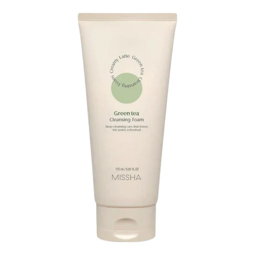 Spuma p/u curatarea fetei MISSHA Creamy Latte Green Tea Cleansing Foam 172ml