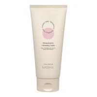 Spuma p/u curatarea fetei MISSHA Creamy Latte Strawberry Cleansing Foam 172ml