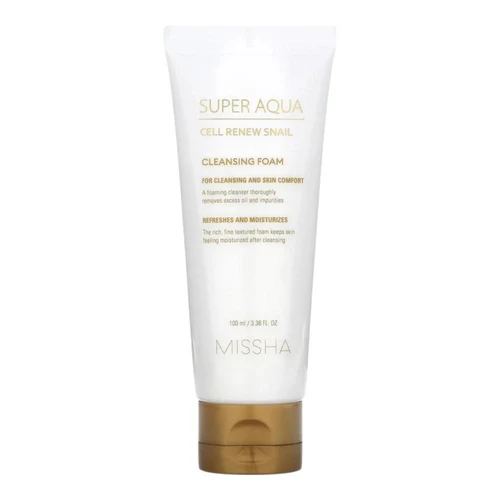 Spuma p/u curatarea fetei MISSHA Cell Renew Snail Foaming Cleanser 100ml