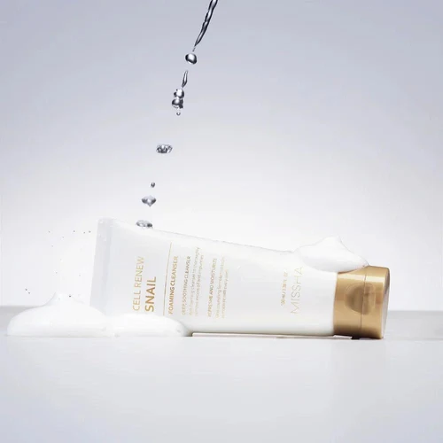 Spuma p/u curatarea fetei MISSHA Cell Renew Snail Foaming Cleanser 100ml