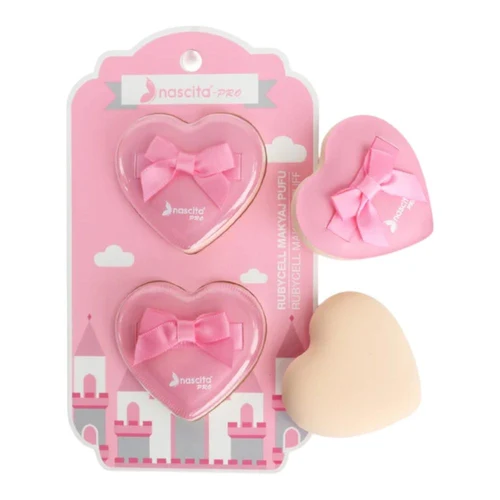 Nascita Bowknot Rubycell Makeup Puff (Pack of 2)