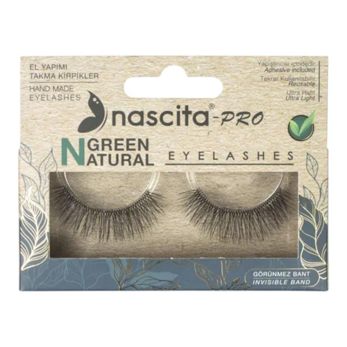 Nascita Green Natural Vegan 3D False Eyelashes