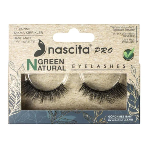 Nascita Green Natural Vegan 3D False Eyelashes