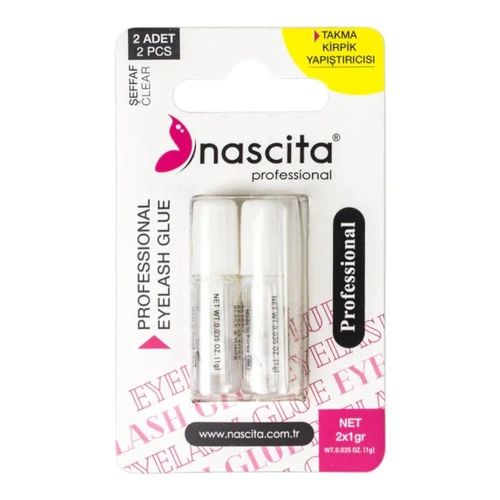 Nascita Eyelash Adhesive White 2-Piece Set