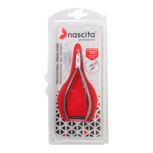 Кусачки для ногтей Nascita Stainless Steel Cuticle Pliers 7 mm