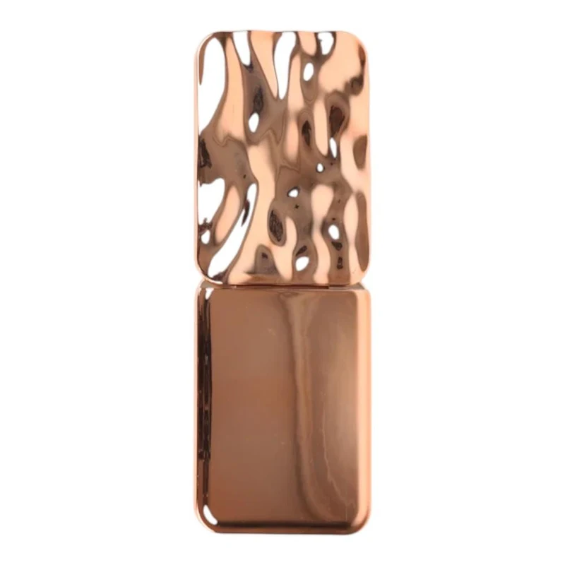 Nascita Glossy Square Handbag-Type Makeup Mirror 2