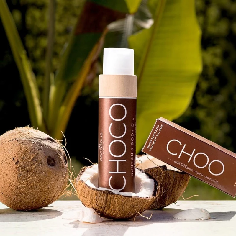 Масло для загара COCOSOLIS CHOCO Suntan & Body Oil 2
