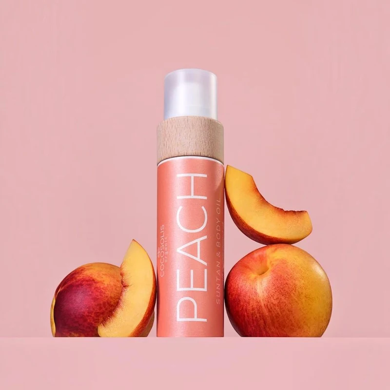 Ulei pentru bronz COCOSOLIS PEACH Suntan & Body Oil 100ml 2