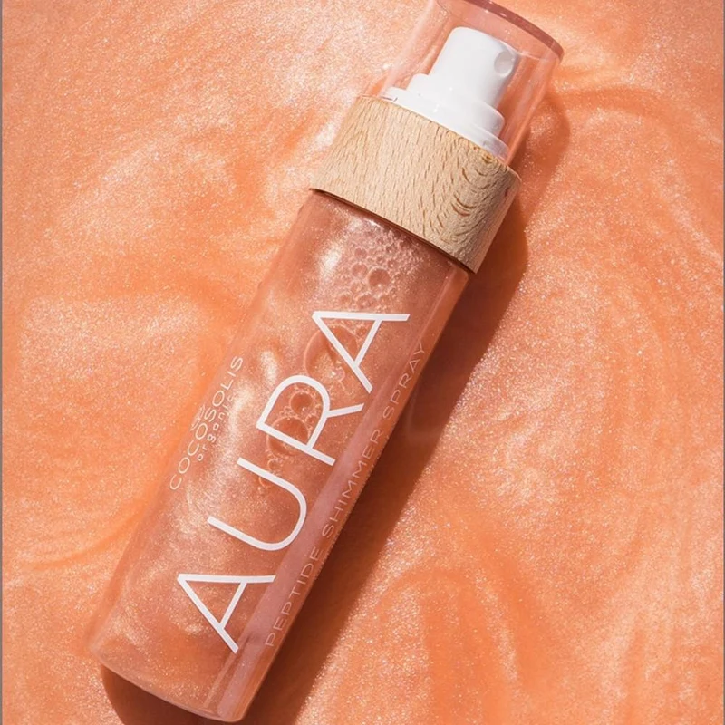 Спрей для тела COCOSOLIS AURA Peptide Shimmer Spray 100ml 2