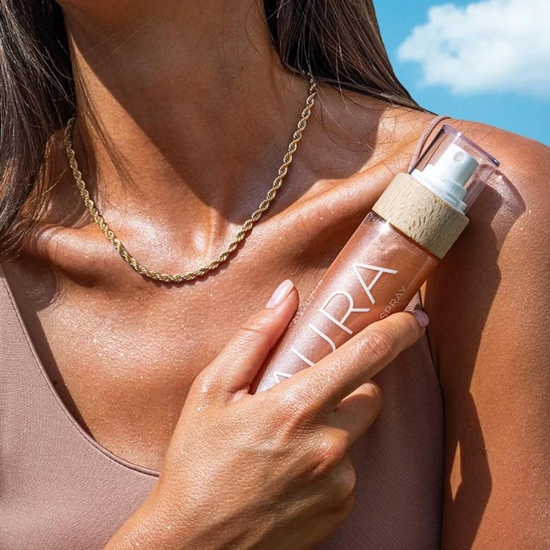 Спрей для тела COCOSOLIS AURA Peptide Shimmer Spray 100ml 5