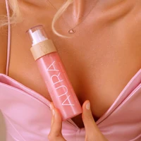 Спрей для тела COCOSOLIS AURA Pink Peptide Shimmer Spray 100ml 3
