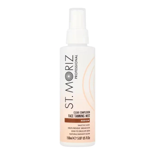 Spray pentru bronz St.Moriz Professional Clear Complexion Face Tan Mist, Medium, 150ml