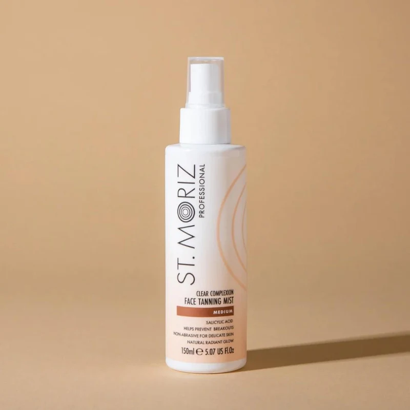 Spray pentru bronz St.Moriz Professional Clear Complexion Face Tan Mist, Medium, 150ml 3