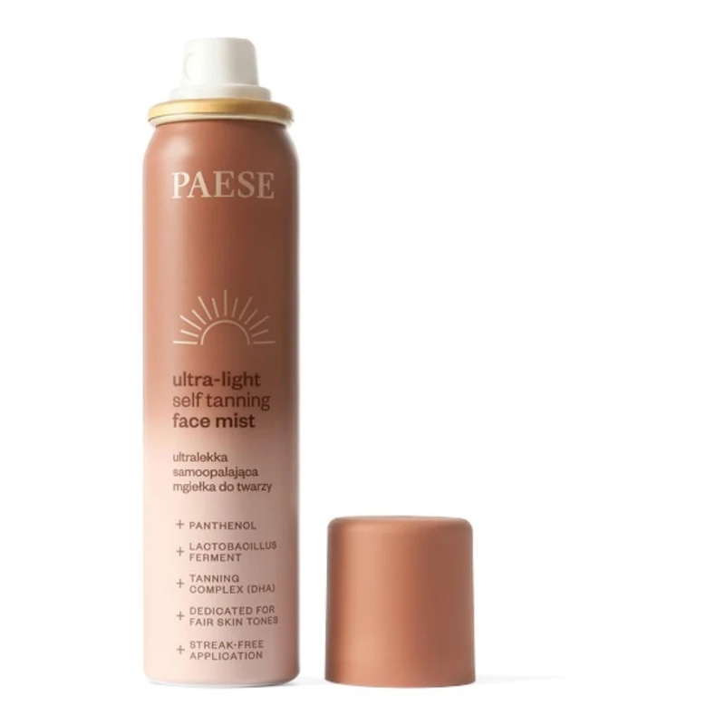 Autobronzant Paese Ultra-light Self Tanning Face Mist 75ml 2