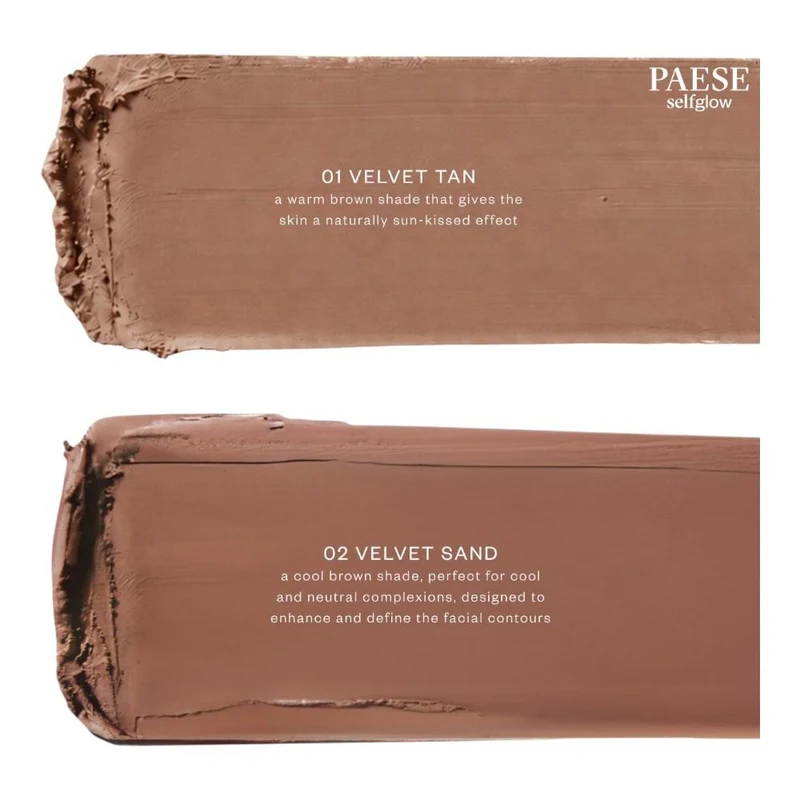 Bronzer Paese SELFGLOW Creamy Bronzer With Matte Effect 4
