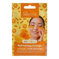 Patch-uri p/u ochi IDC Institute Go Vegan Refreshing Orange Vitamin C Eye Patches 1 pair