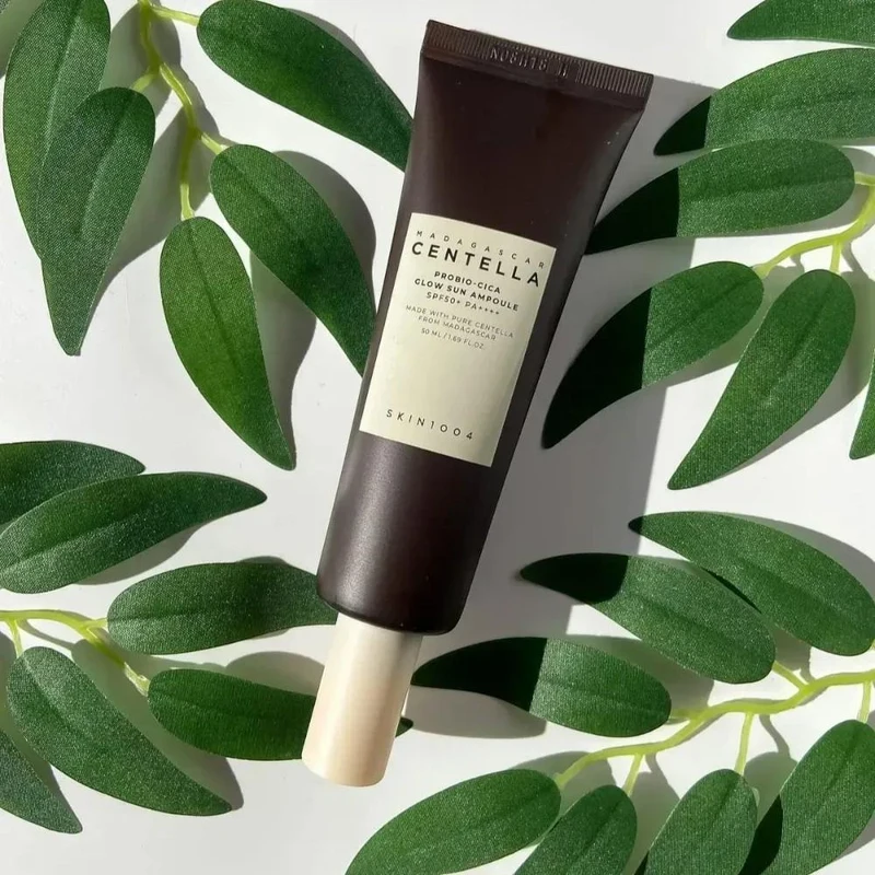 Protecție solară pentru față Skin1004 Madagascar Centella Probio-Cica Glow Sun Ampoule SPF 50+ PA++++ 50ml 5