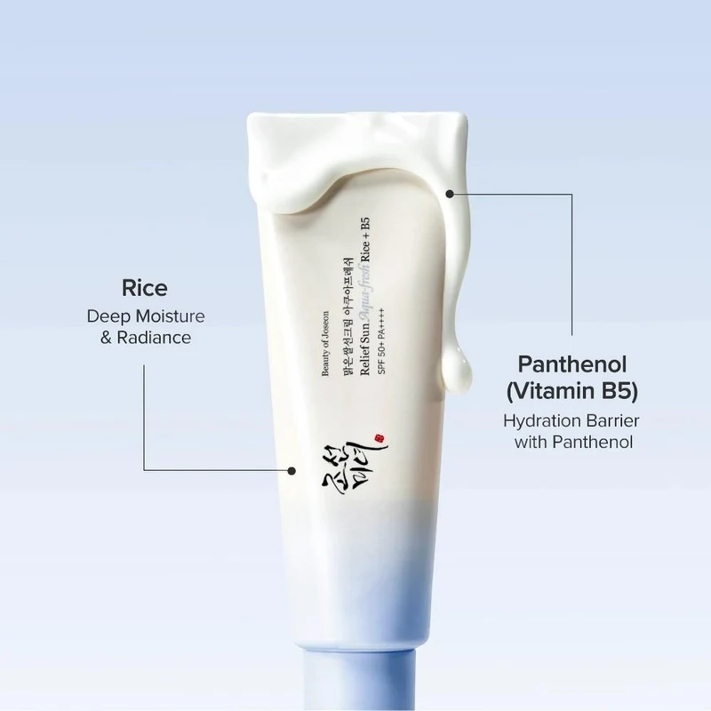 Protecție solară pentru față Beauty of Joseon Relief Sun Aqua-Fresh: Rice + B5 SPF50+ PA++++ 3