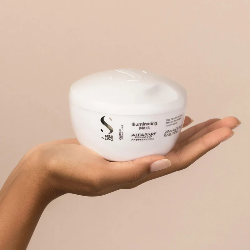 Маска для волос Alfaparf Semi Di Lino Diamond Illuminating Mask 3