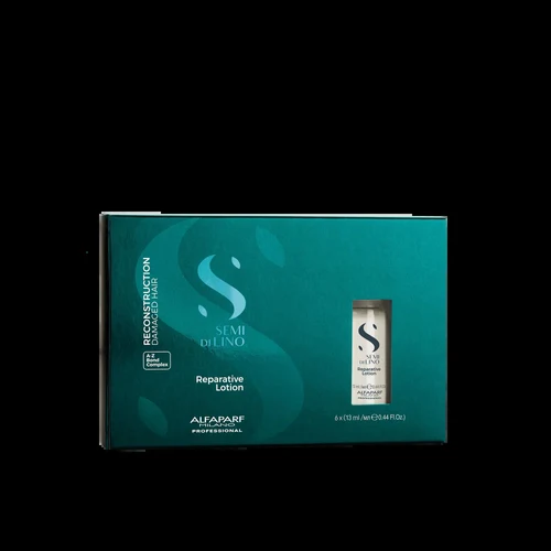 Tratament pentru par Alfaparf Semi Di Lino Reconstruction Reparative Lotion 6x13ml
