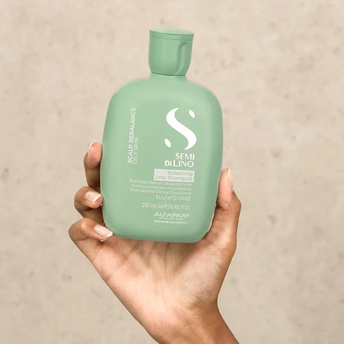 Şampon Alfaparf Semi Di Lino Oily Scalp Balancing Low Shampoo