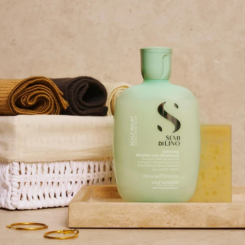 Şampon Alfaparf Semi Di Lino Scalp Relief Calming Micellar Low Shampoo