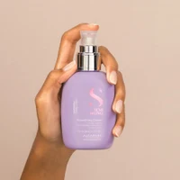 Cremă pentru păr Alfaparf Semi Di Lino Smooth Smoothing Cream 125 ml 3
