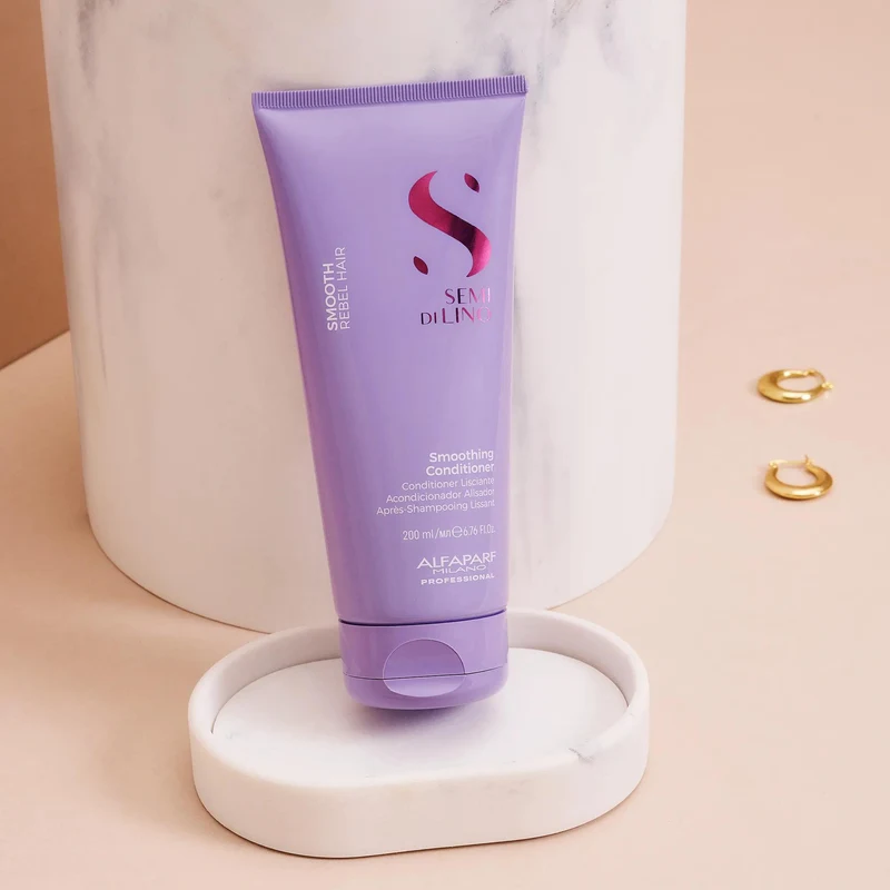 Кондиционер для волос Alfaparf Semi Di Lino Smooth Smoothing Conditioner 2