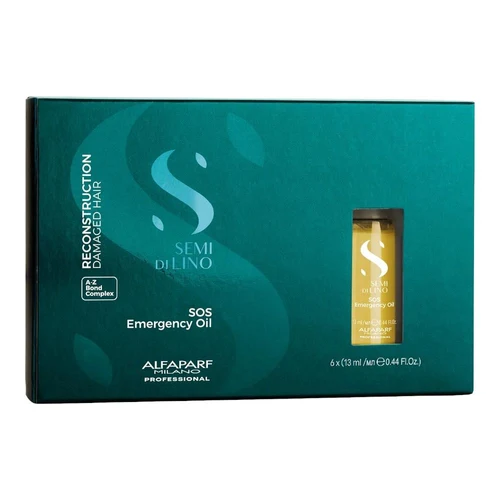 Масло для волос Alfaparf Semi Di Lino Reconstruction SOS Emergency Oil Hair Care 6x13ml