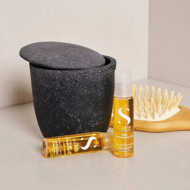 Масло для волос Alfaparf Semi Di Lino Reconstruction SOS Emergency Oil Hair Care 6x13ml 2