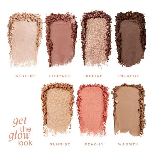 Палетка теней для век / палетка для лица Paese Get The Glow Look Multi-Function Face And Eye Make-up Palette
