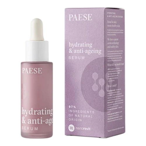 Ser pentru faţă Paese Nanorevit Hydrating & Anti-Ageing Serum 30 ml