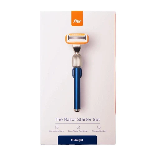 Set pentru bărbierit Fler The Razor Starter Set Midnight