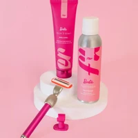 Set pentru bărbierit Fler The Razor Gift Set Pink Barbie 3