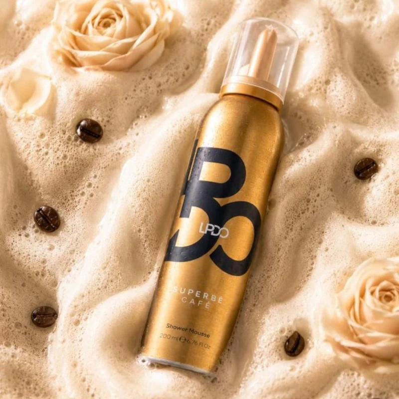 Пена для душа LPDO Superbé Café Shower Mousse 200ml 4