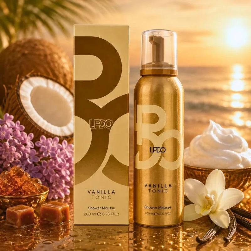 Пена для душа LPDO Vanilla Tonic Shower Mousse 200ml 3