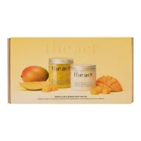 Set ingrijire p/u corp The Act Set Body Butter Exfoliating sea salt & body balm Mango