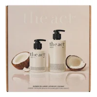 Set ingrijire p/u corp The Act Set Shower Gel & Body Lotion Coconut