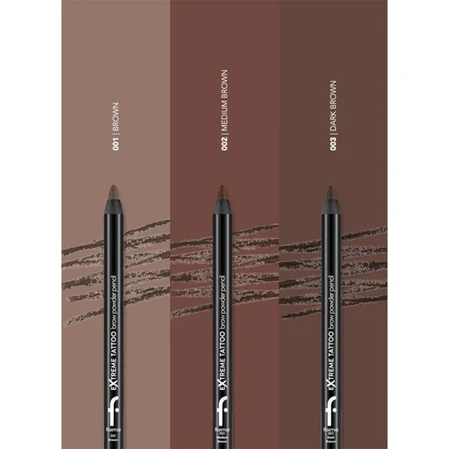 Creion de sprâncene Flormar Extreme Tattoo Brow Powder Pencil