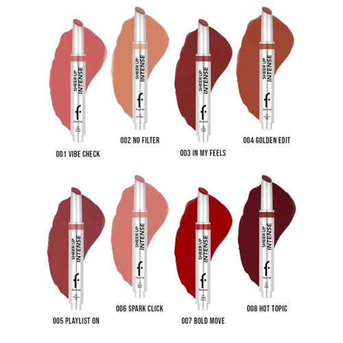 Ruj Flormar Sheer Up Intense Creamy Gel Lipstick