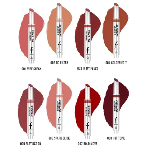 Ruj Flormar Sheer Up Intense Creamy Gel Lipstick