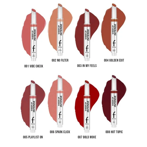 Ruj Flormar Sheer Up Intense Creamy Gel Lipstick