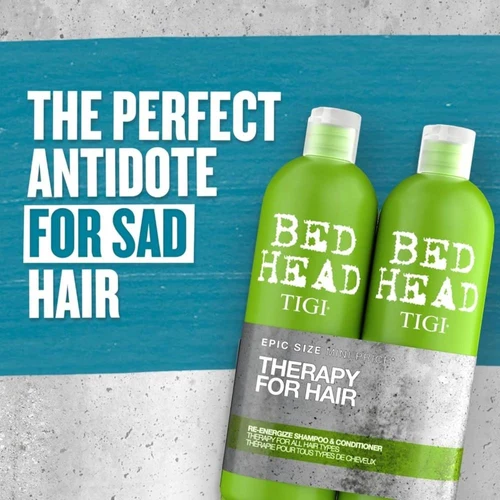 Set îngrijire pentru păr Tigi Bed Head Urban Antidotes Re-Energize Shampoo & Conditioner Tween Duo 2x750ml
