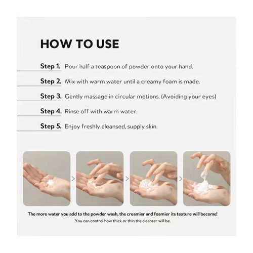 Скраб для лица Tirtir Hydro Boost Enzyme Powder Wash