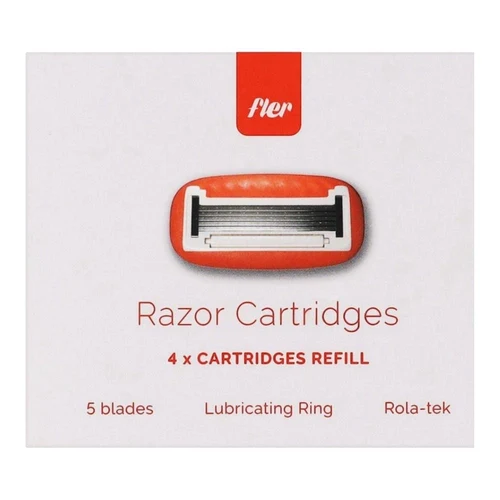 Rezerve pentru aparat de ras Fler Refill Blades 4pcs.