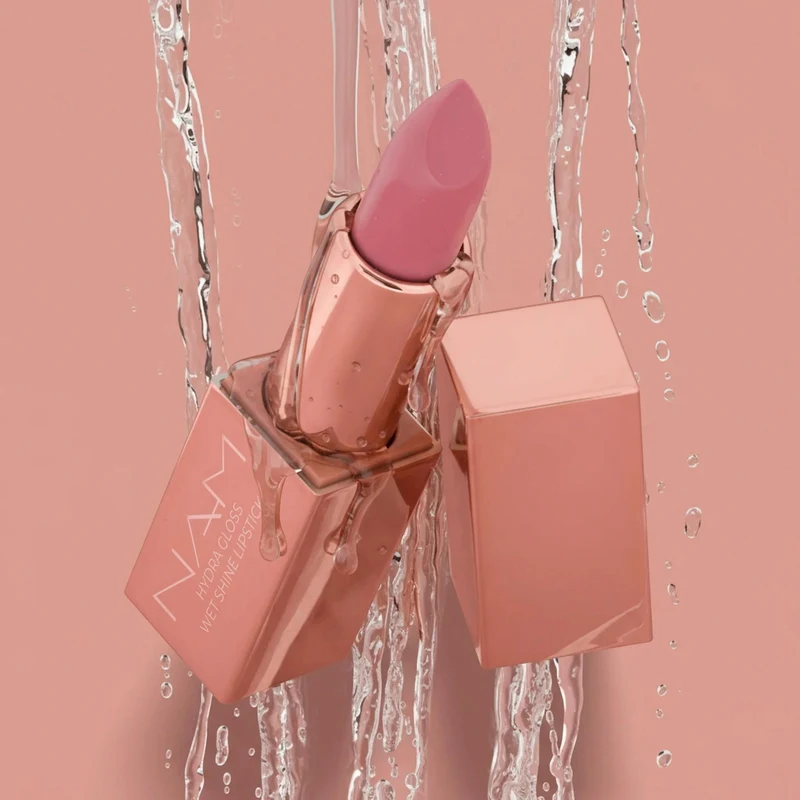 Помада NAM Hydra Gloss Wet Shine Lipstick 4