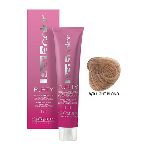 Vopsea f/a PURITY PROFESSIONAL COLORING CREAM 100ml. - 8/0