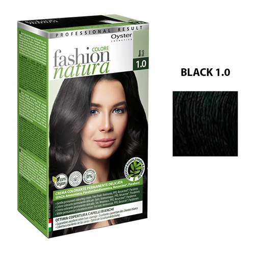 Vopsea FASHION COLORE NATURA KIT '21 - 1.0 NERO